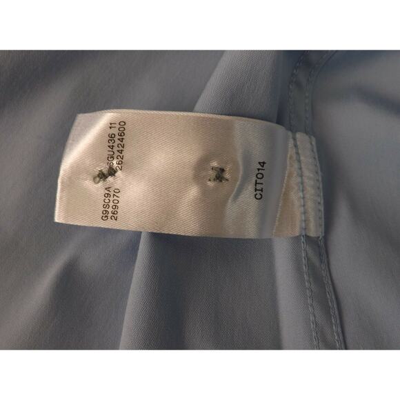 NWT GUCCI SKY STRETCH POPELINE PIECE COTTON SLIM DRESS SHIRT 17.5 44 #269070 - Picture 10 of 12